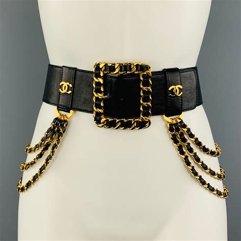 chanel inspired chain belt